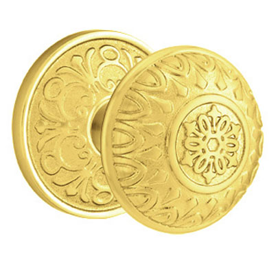 Door Knobs |   Lancaster Door Knobset Door Brass-Polished/French Antique/Nickel-Satin/Oil Rubbed Bronze