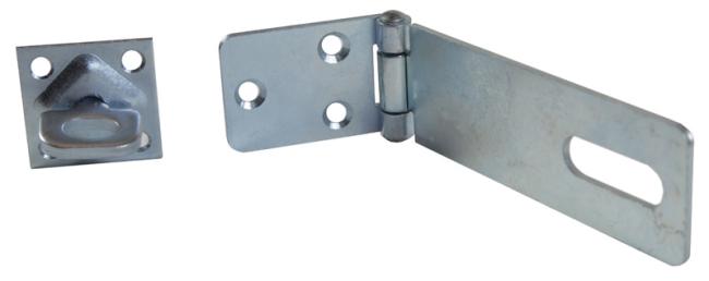 Gate Hardware |   4-1/2″ (114mm) Swivel Head Hasp & Staple – SET Door Gate Hardware