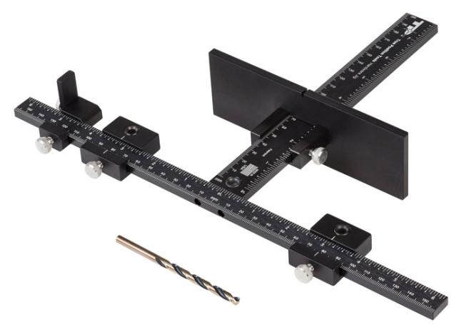 Hardware Mounting Jigs & Templates |   Drill Guide Jig w/Case – Template for Cabinet Drawers and Doors – EACH Door Hardware Mounting Jigs & Templates