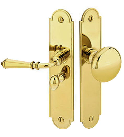 Screen & Storm Door Hardware |   Arch Style Screen Door Lock Door Brass-Polished - Lifetime/Bronze-Medium/Nickel-Satin/Oil Rubbed Bronze