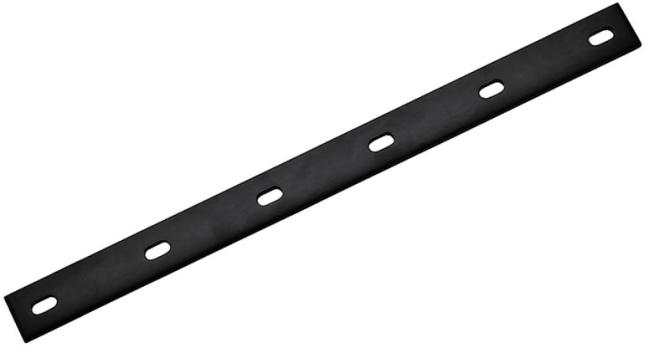 Gate Hardware |   National 1181BC 20″ (508mm) Mending Plate – EACH (Black) Door Gate Hardware